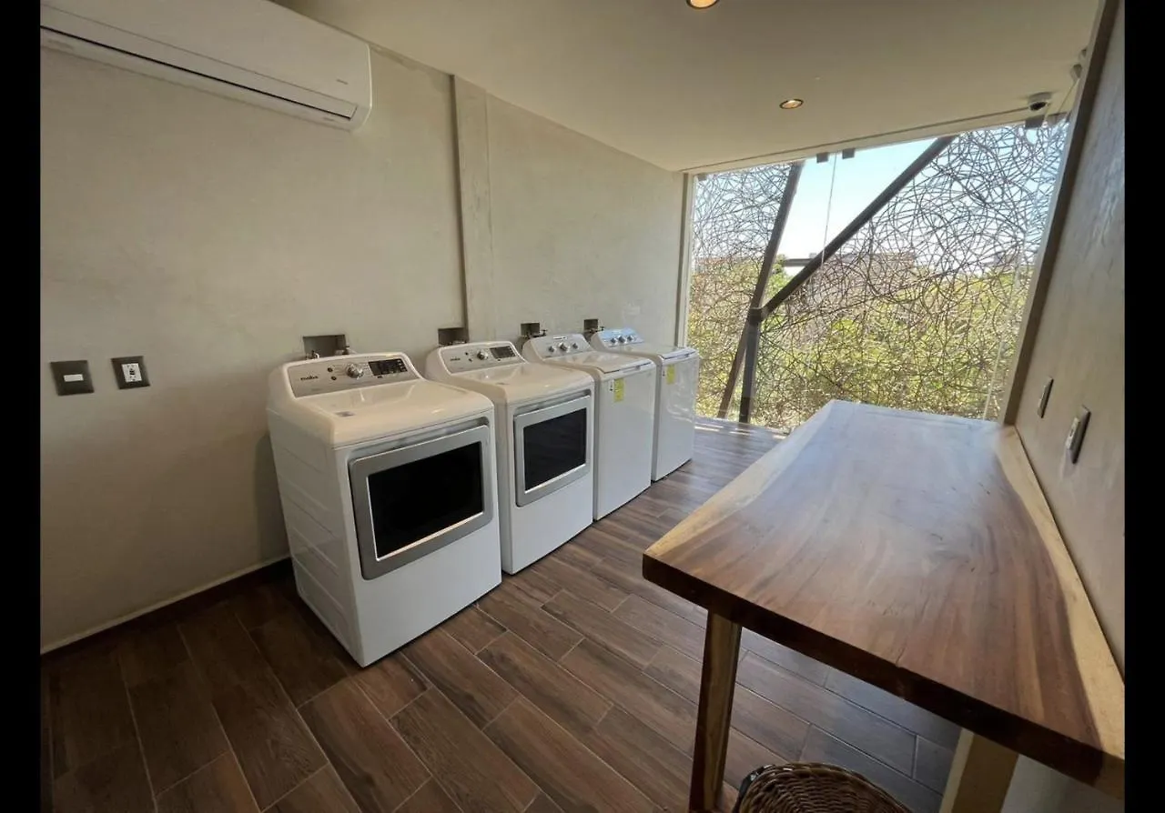 公寓 Charming Studio Akua Tulum Aldea Zama Premium